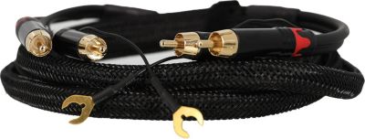 Câble RCA POWERCABLE Câble audio 2 RCA avec masse 2.50m