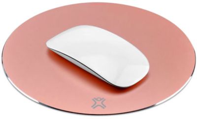 Tapis de souris XTREMEMAC Round aluminum mouse pads Silver