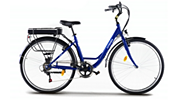 Vélo électrique pliable 20'' - Velair urban- Shimano 6 Vitesses - Autonomie  60 km - Bleu - SILDEL VELO