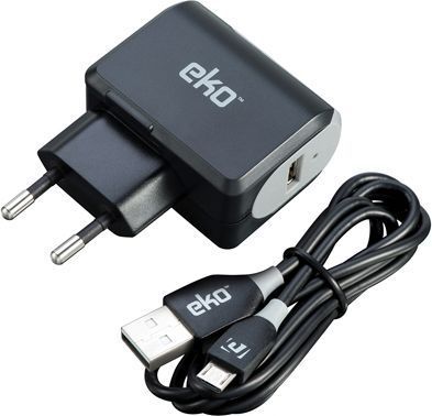 Chargeur secteur EKO Chargeur Secteur USB et Câble Micro-USB