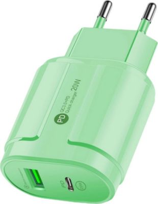 Chargeur secteur EKO 20W USB Quickcharge 3.0 / PD USB Type-C