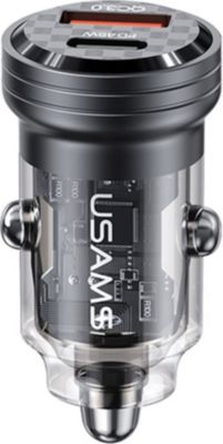 Chargeur allume-cigare EKO 45W Port USB-A et USB-C QuickCharge 3.0