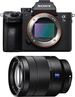 Appareil photo Hybride SONY ALPHA 7 III + FE 24-70 f/4 ZEISS