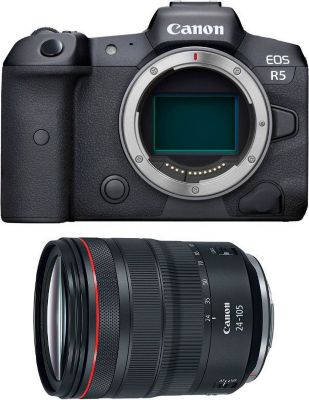 Appareil photo Hybride CANON EOS R5 + RF 24-105mm f/4L IS USM
