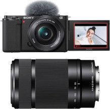 Appareil photo Hybride SONY ALPHA ZV-E10 + 2 Objectifs Appareil photo Hybride SONY ALPHA ZV-E10 + 2 Objectifs