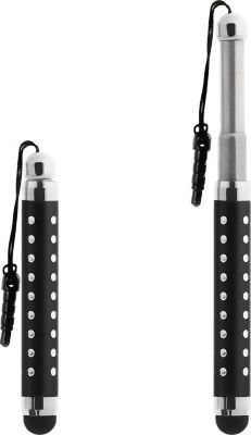 Stylet AVIZAR Stylet Rétractable Noir /Attache Jack