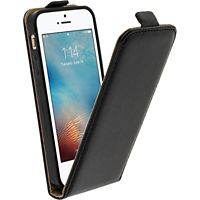 Etui AVIZAR iPhone SE, 5 et 5s Clapet Ultra-fin Noir