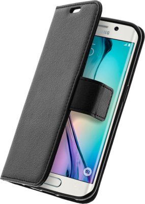 Etui AVIZAR Samsung Galaxy S6 Edge Support Noir