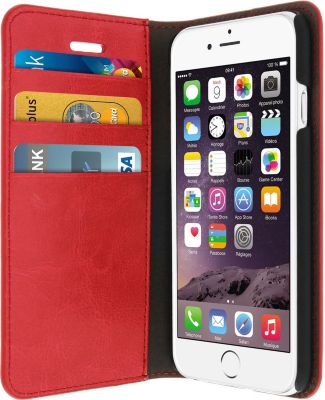 Etui AVIZAR iPhone 6 / 6S simili Cuir Rouge Etui AVIZAR iPhone 6 / 6S simili Cuir Rouge