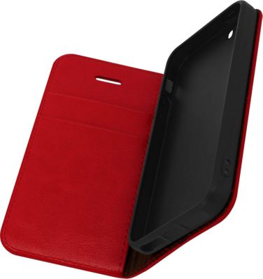 Etui AVIZAR iPhone 5 / 5S / SE 2017 Cuir Rouge Etui AVIZAR iPhone 5 / 5S / SE 2017 Cuir Rouge