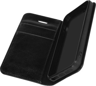 Etui AVIZAR iPhone 5 / 5S / SE 2017 Cuir Noir