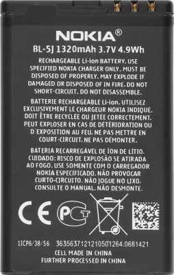 Pièce détachée NOKIA Original Nokia BL-5J mAh Li-ion