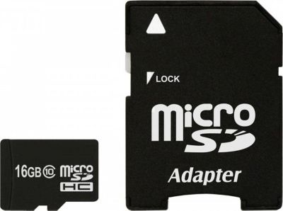 Lecteur de carte mémoire IMRO CARD Carte Micro-SD 16Go + Adaptateur SD Lecteur de carte mémoire IMRO CARD Carte Micro-SD 16Go + Adaptateur SD