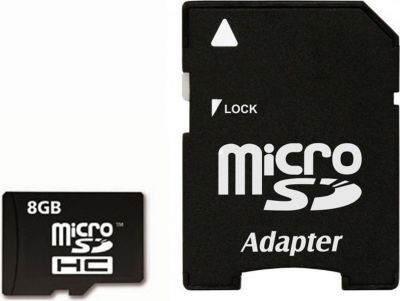 Lecteur de carte mémoire IMRO CARD Carte Micro-SD 8Go + Adaptateur SD