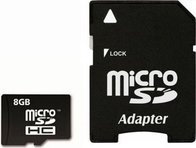 Lecteur de carte mémoire IMRO CARD Carte Micro-SD 8Go + Adaptateur SD Lecteur de carte mémoire IMRO CARD Carte Micro-SD 8Go + Adaptateur SD