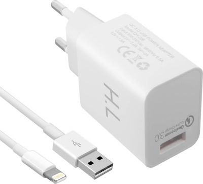 Chargeur AVIZAR Chargeur secteur USB 3A Qualcomm Quick C Chargeur AVIZAR Chargeur secteur USB 3A Qualcomm Quick C