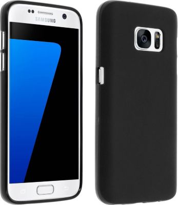 Coque AVIZAR Coque souple gel Noir Samsung Galaxy S7