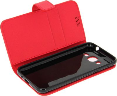 Etui AVIZAR Samsung J3 Portefeuille Support Rouge Etui AVIZAR Samsung J3 Portefeuille Support Rouge