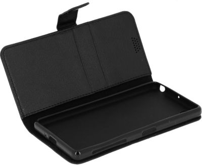 Etui AVIZAR Sony Xperia X Folio Stand Grainé Noir