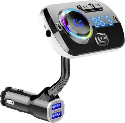 Transmetteur FM AVIZAR Bluetooth Voiture Transmission FM / MP3