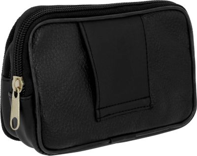 Etui AVIZAR Pochette multi-rangement verticale noir