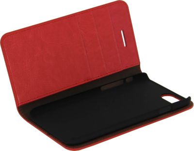 Etui AVIZAR IPhone 7+ / 8+ Cuir Portefeuille Rouge