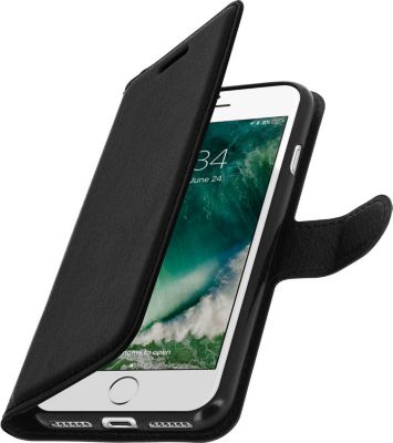 Etui AVIZAR iPhone SE 2022, 2020, 8, 7 Stand Noir