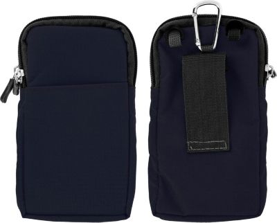 Etui AVIZAR Sacoche Bandoulière multipoche Bleu nuit