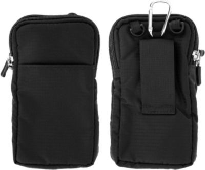 Etui AVIZAR Sacoche Bandoulière multipoches - Noir