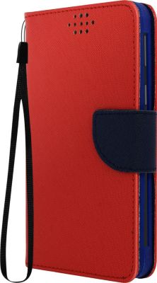 Etui AVIZAR pour téléphone 6,5'' Fancy Style rouge