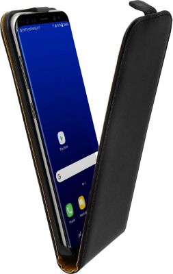 Etui AVIZAR Samsung S8+ Clapet Vertical Cuir Noir Etui AVIZAR Samsung S8+ Clapet Vertical Cuir Noir