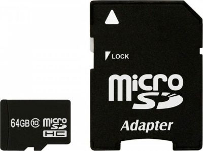Lecteur de carte mémoire IMRO CARD Carte Micro SD 64go + adaptateur SD Lecteur de carte mémoire IMRO CARD Carte Micro SD 64go + adaptateur SD