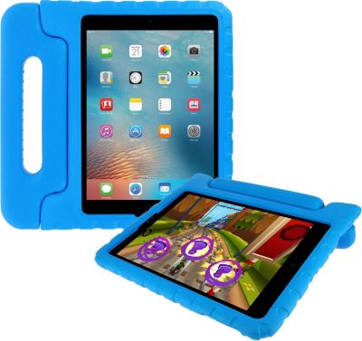 Coque AVIZAR iPad 5 / 6 / Air Poignée Enfant Bleu