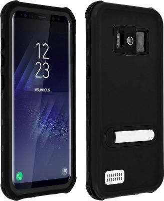 Coque AVIZAR Galaxy S8 étanche IP68 6m Antichocs Noir