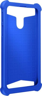 Coque AVIZAR Coque antichoc façon Cuir Bleu