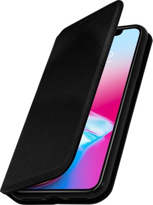 Etui AVIZAR iPhone X / XS Portefeuille Élégant Noir