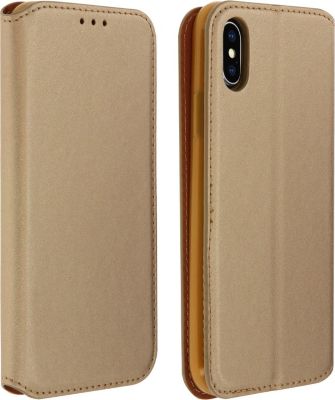 Etui AVIZAR iPhone X / XS Portefeuille Élégant Or Etui AVIZAR iPhone X / XS Portefeuille Élégant Or