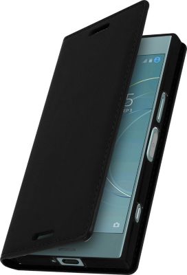 Etui AVIZAR Sony Xperia XZ1 Compact Cuir Noir