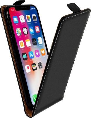 Etui AVIZAR iPhone X / XS Folio Vértical Noir Etui AVIZAR iPhone X / XS Folio Vértical Noir