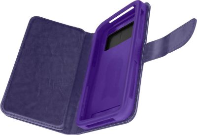 Etui AVIZAR Téléphone 5,3 à 5,5'' Folio violet Etui AVIZAR Téléphone 5,3 à 5,5'' Folio violet