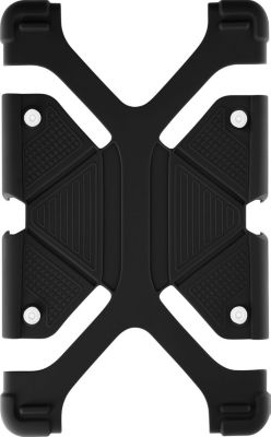 Coque AVIZAR Tablette 7.9 à 9'' Bumper + Stand Noir