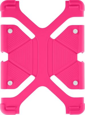 Coque AVIZAR Tablette 8.9 à 12'' Bumper + Stand Rose