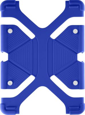 Coque AVIZAR Tablette 8.9 à 12'' Bumper + Stand Bleu