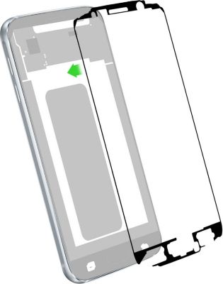 Colle AVIZAR Adhésif Écran LCD pour iPhone 13 Pro Max