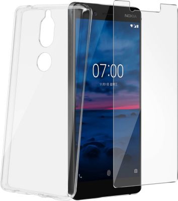 Coque AVIZAR Coque protection Nokia 7 + verre trempé