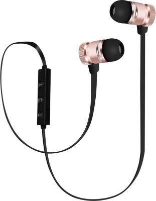 Ecouteurs AVIZAR Écouteurs Bluetooth magnétique Noir Rose