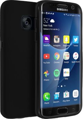 Coque AVIZAR Samsung S7 Edge Avant & Arrière Noir
