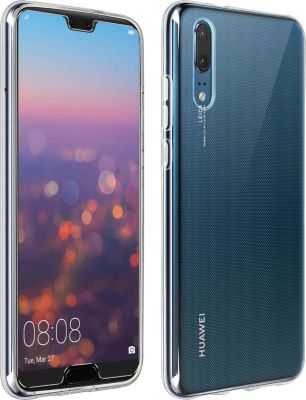 Coque AVIZAR + Verre trempé Transparent Huawei P20 Coque AVIZAR + Verre trempé Transparent Huawei P20