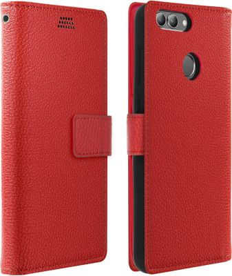 Etui AVIZAR Huawei P Smart 2018 Support Rouge