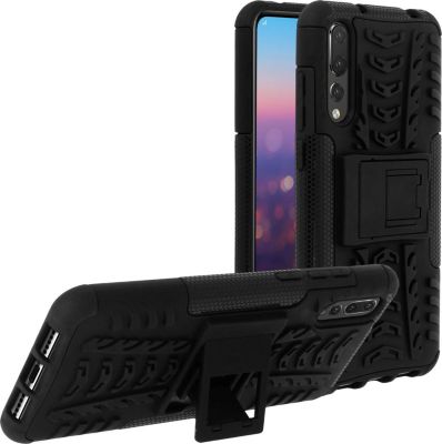 Coque AVIZAR Huawei P20 Pro Antichoc + Béquille Noir